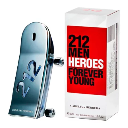 212 MEN HEROES FOREVER YOUNG 50ml 1.69Oz - CAROLINA HERRERA CH