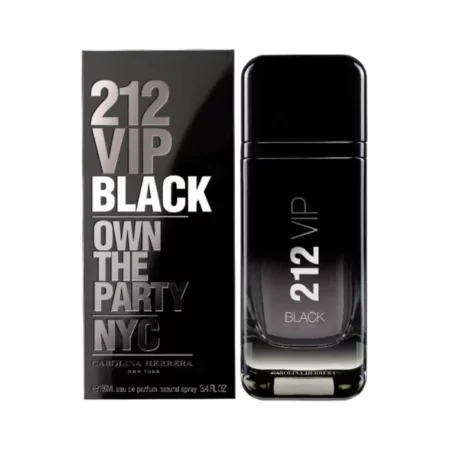 212 VIP BLACK OWN THE PARTY NYC 100ml 3.38Oz - CAROLINA HERRERA CH