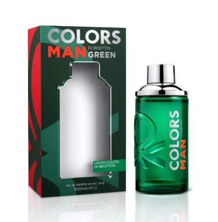 COLORS MAN GREEN 200ml 6.76Oz - UNITED COLORS OF BENETTON