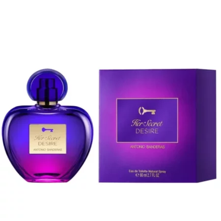 HER SECRET DESIRE 80ml 2.71Oz - ANTONIO BANDERAS WOMEN