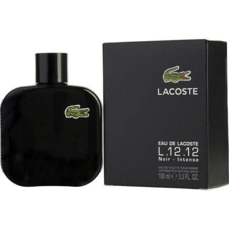 L.12.12 NOIR INTENSE POR HOMME 100ml 3.38Oz - LACOSTE