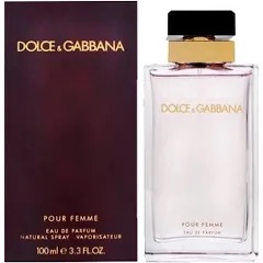 DOLCE GABBANA 100ml e3.3 floz POUR  WOMEN