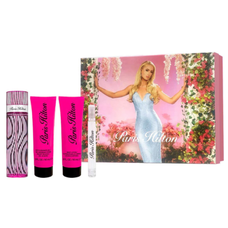 PARIS HILTON 3.4 oz 4 PIECE SET WOMEN